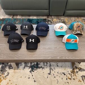 BRAND NEW MEN’S HATS - New Era Miami Dolphins 39THIRTY Flex Hat S/M